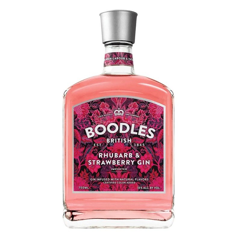 Boodles British Rhubarb & Strawberry Gin - ShopBourbon.com