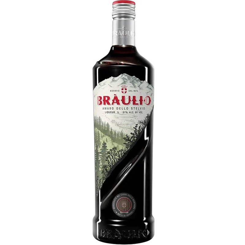 Braulio Bormio Alpino Amaro Liqueur Liter - ShopBourbon.com