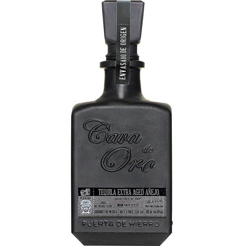 Cava de Oro Extra Aged Anejo Black Tequila - ShopBourbon.com