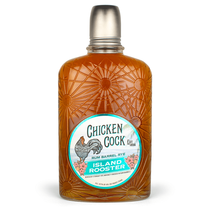 Chicken Cock Island Rooster Rum Barrel Rye Whiskey - ShopBourbon.com