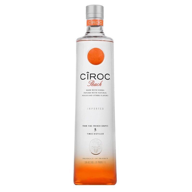 Ciroc Peach Flavored Vodka Liter - ShopBourbon.com