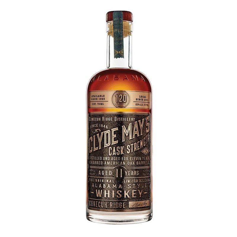 Clyde May's 11 Year Cask Strength Alabama Whiskey - ShopBourbon.com