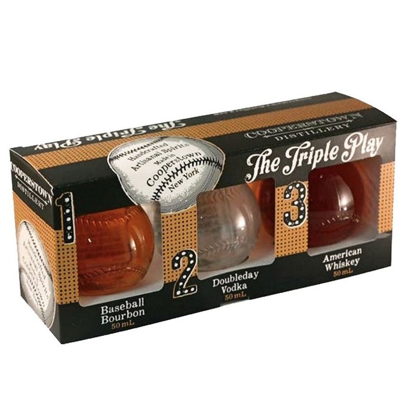 Cooperstown 'The Triple Play' Variety 3-Pack - ShopBourbon.com