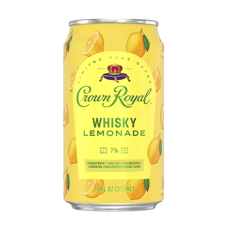 Crown Royal Whisky Lemonade Cocktail 4-pack - ShopBourbon.com