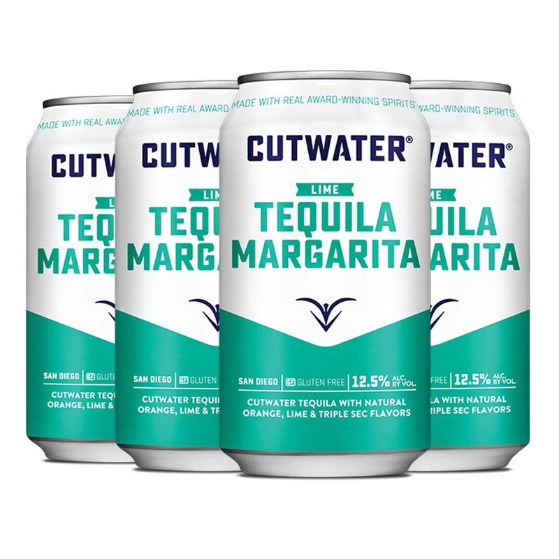 Cutwater Lime Margarita 4-Pack Cocktail - ShopBourbon.com