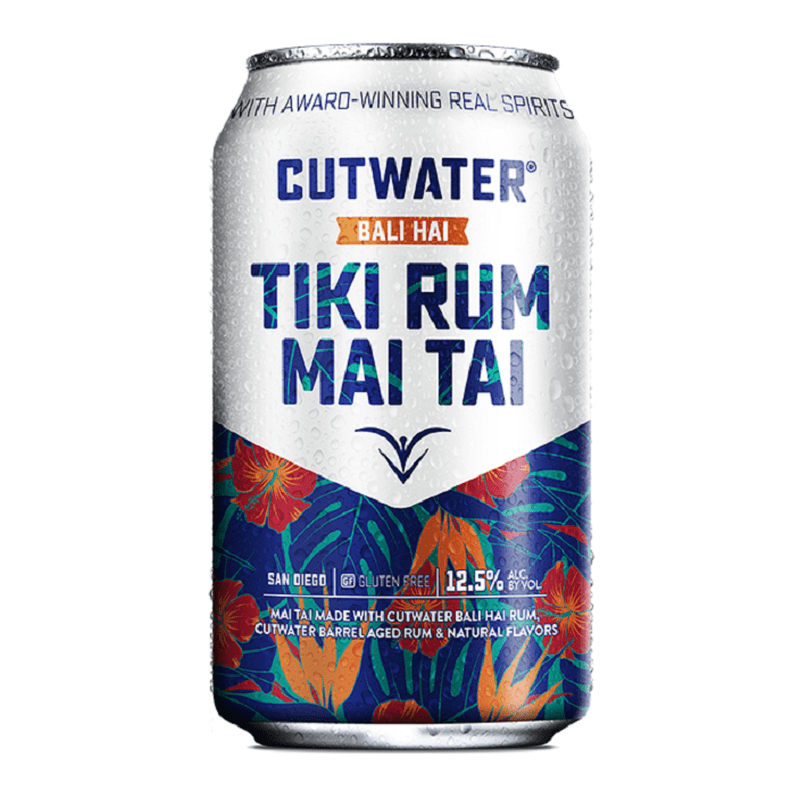 Cutwater Tiki Rum Mai Tai 4-Pack Cocktail - ShopBourbon.com