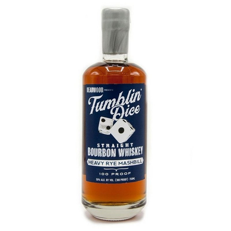 Deadwood Tumblin' Dice 3 Year Old Heavy Rye Mashbill Straight Bourbon Whiskey - ShopBourbon.com