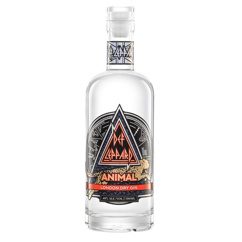 Def Leppard 'Animal' London Dry Gin - ShopBourbon.com