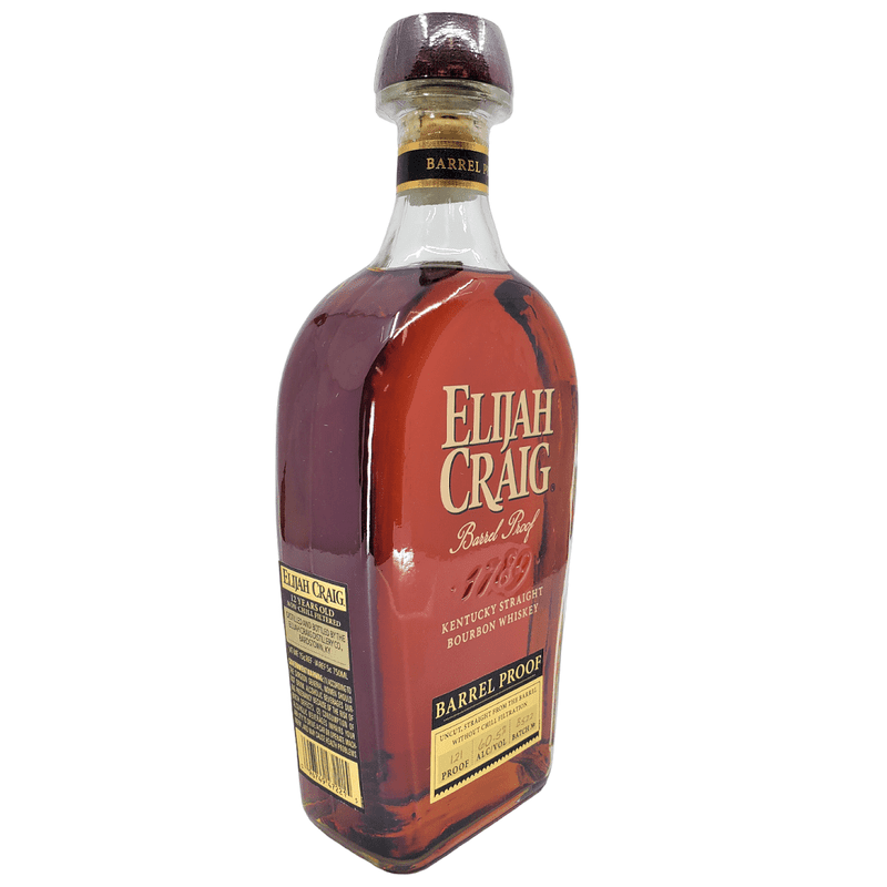 Elijah Craig 12 Year Old Barrel Proof Batch #B522 Kentucky Straight Bourbon Whiskey - ShopBourbon.com