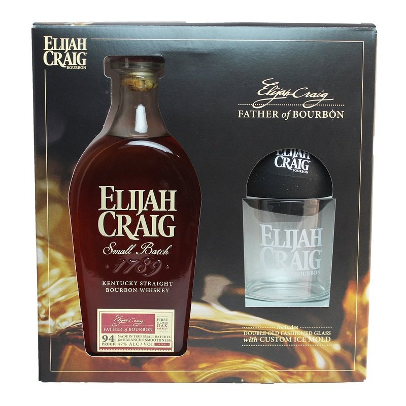 Elijah Craig Small Batch Kentucky Straight Bourbon Whiskey Gift Set - ShopBourbon.com