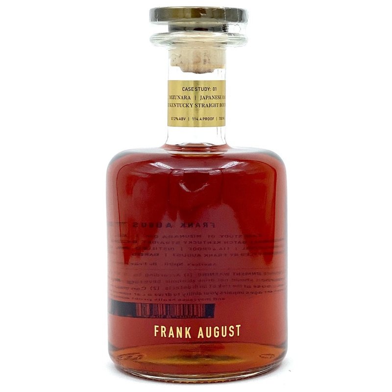 Frank August Mizunara Japanese Oak Small Batch Kentucky Straight Bourbon Whiskey - ShopBourbon.com