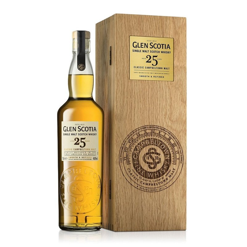 Glen Scotia 25 Year Old Single Malt Scotch Whisky - ShopBourbon.com