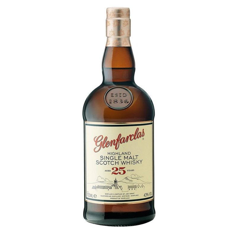 Glenfarclas 25 Year Old Highland Single Malt Scotch Whisky - ShopBourbon.com