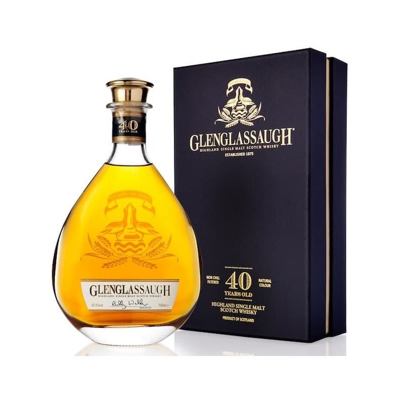 Glenglassaugh 40 Years Old Highland Single Malt Scotch Whisky - ShopBourbon.com