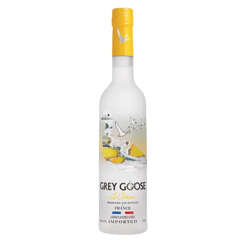 Grey Goose 'Le Citron' Lemon Flavored Vodka 375ml - ShopBourbon.com