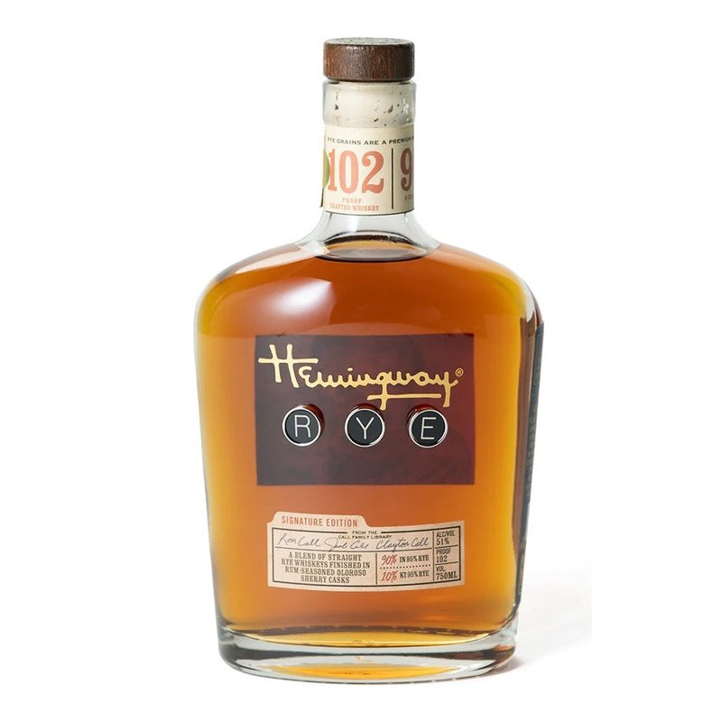 Hemingway Rye 102 Proof Signature Edition Whiskey - ShopBourbon.com