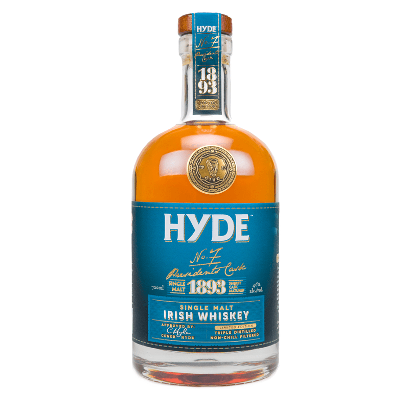 Hyde No.7 President's Cask 1893 Sherry Cask Matured Single Malt Irish Whiskey - ShopBourbon.com