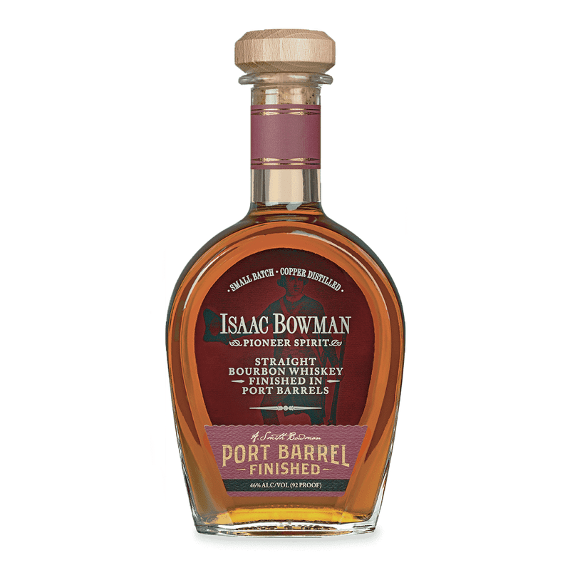 Isaac Bowman Port Barrel Finished Straight Bourbon Whiskey - ShopBourbon.com