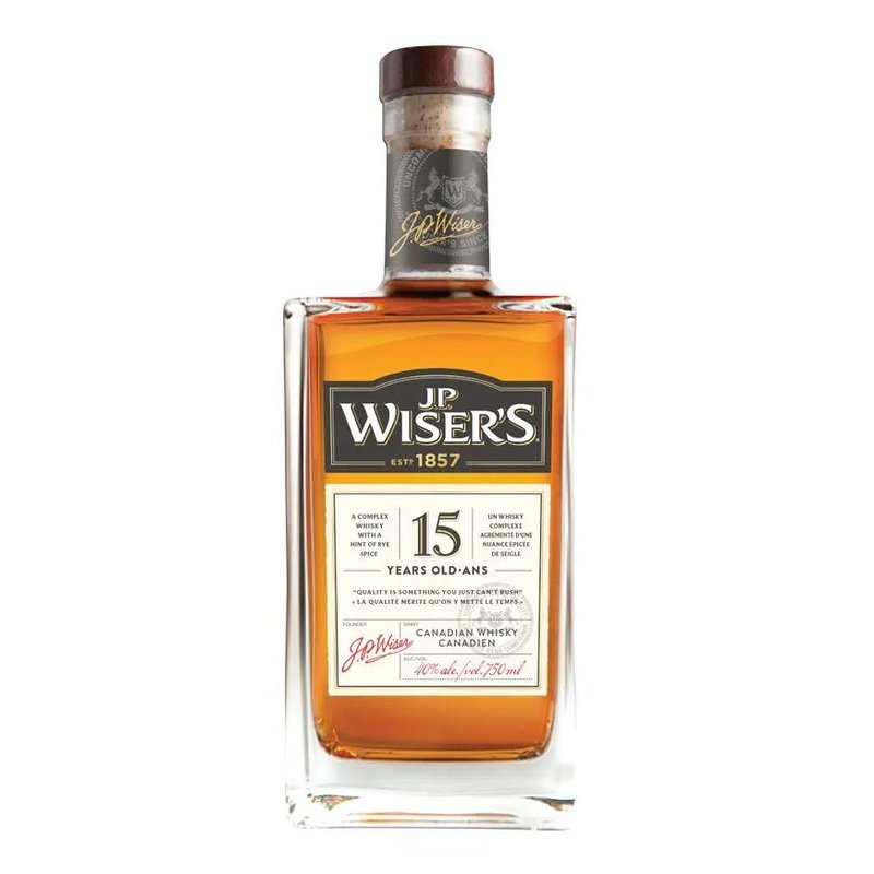 J.P. Wiser's 15 Year Old Blended Canadian Whisky - ShopBourbon.com