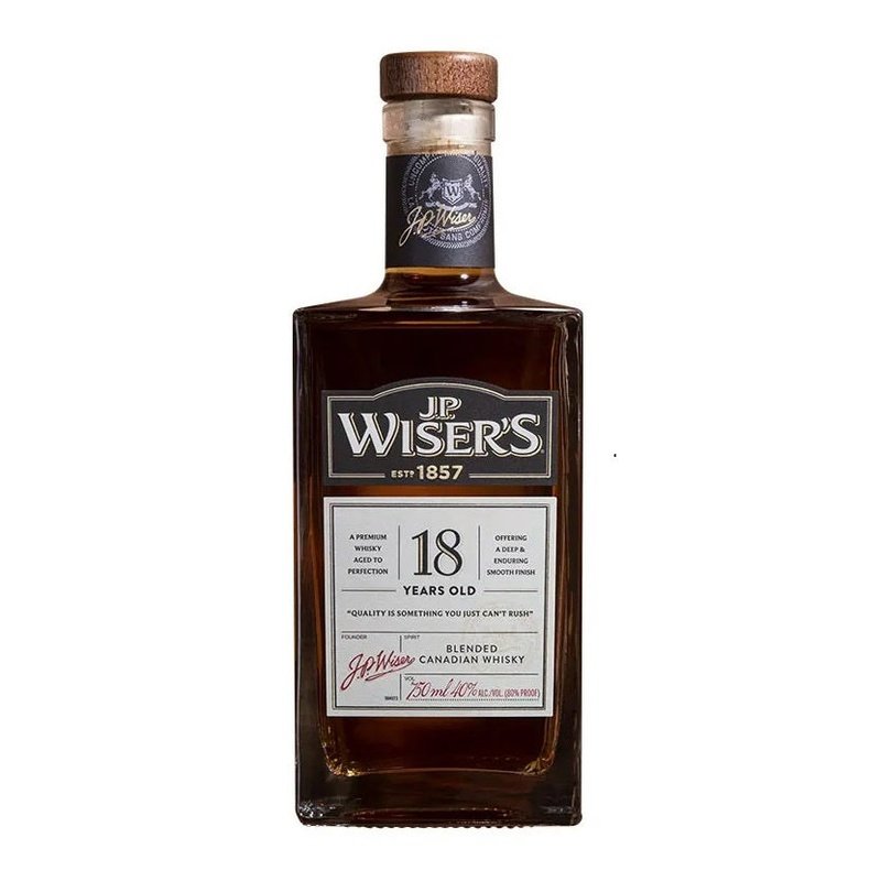 J.P. Wiser's 18 Year Old Blended Canadian Whiskey - ShopBourbon.com