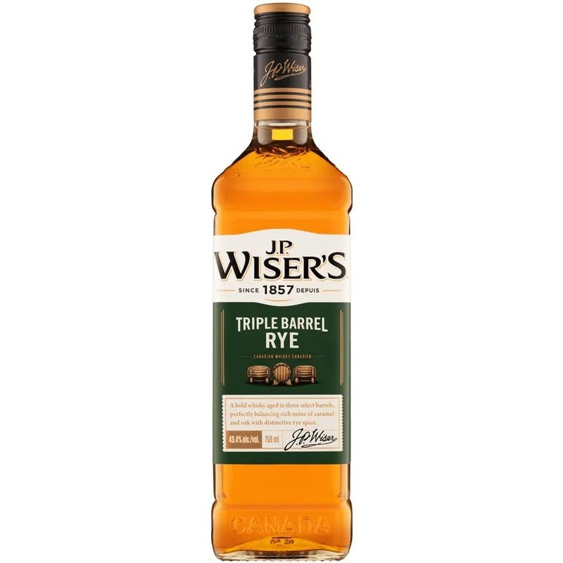 J.P. Wiser's 'Rye' Triple Barrel Blended Canadian Whisky - ShopBourbon.com