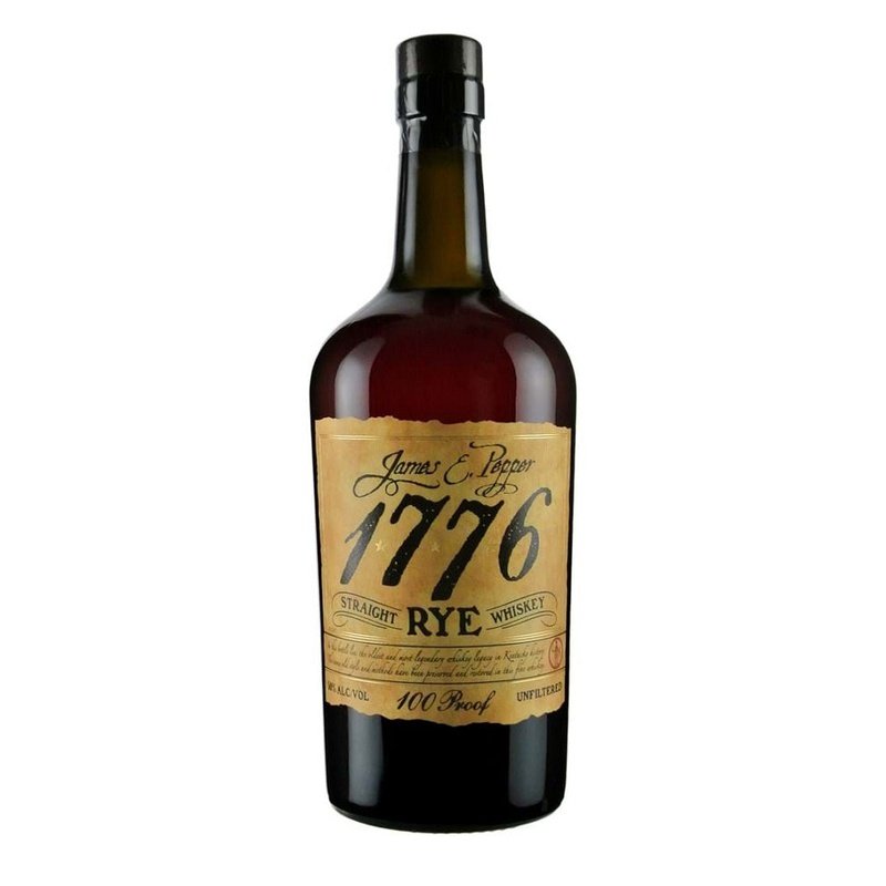 James E. Pepper 1776 Straight Rye Whiskey 100 Proof - ShopBourbon.com