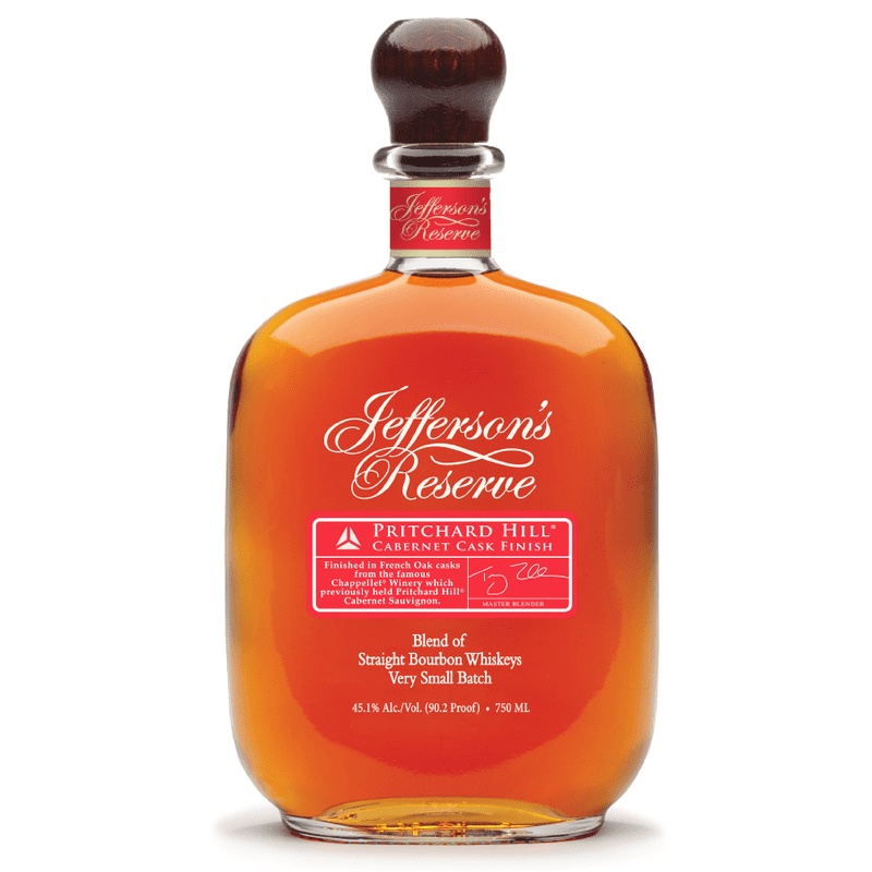 Jefferson's Reserve Pritchard Hill Cabernet Cask Finish Straight Bourbon Whiskey - ShopBourbon.com