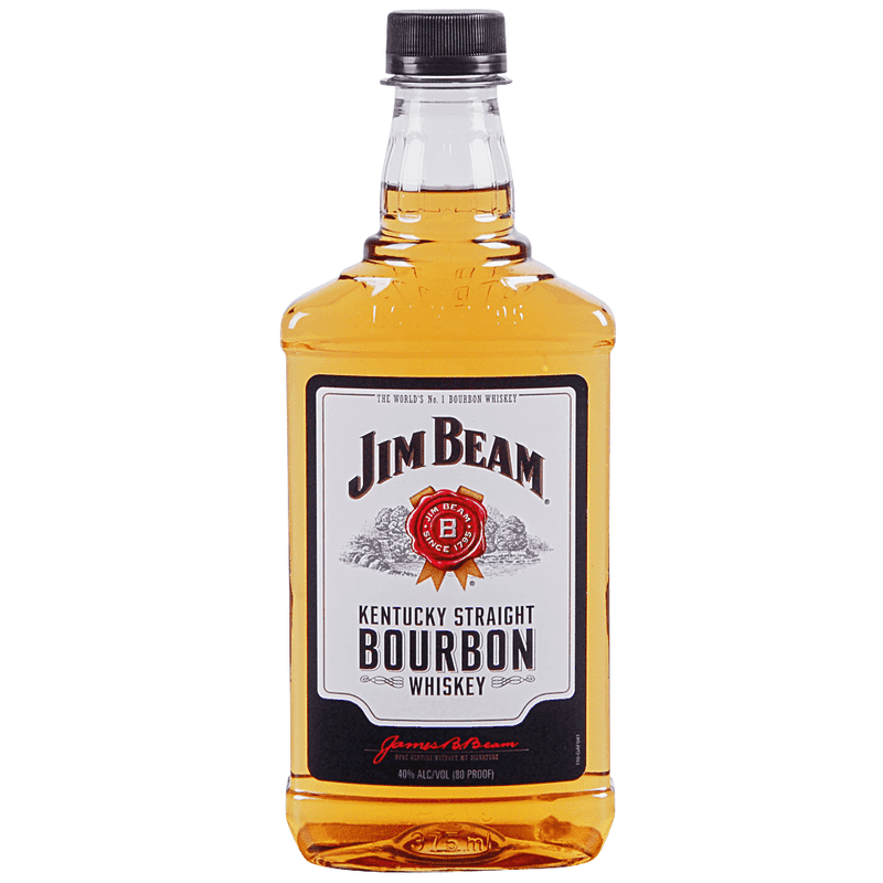 Jim Beam Kentucky Straight Bourbon Whiskey 375ml - PET Bottle - ShopBourbon.com