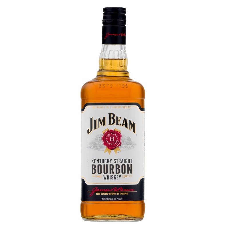Jim Beam Kentucky Straight Bourbon Whiskey Liter - ShopBourbon.com
