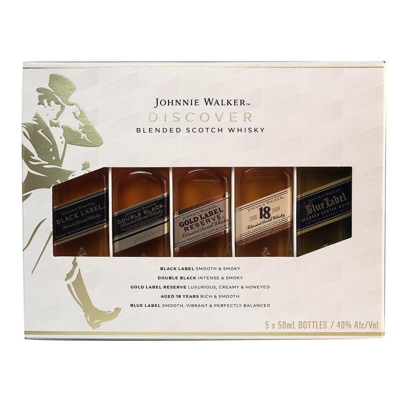 Johnnie Walker Discover Blended Scotch Whisky Gift Set - ShopBourbon.com