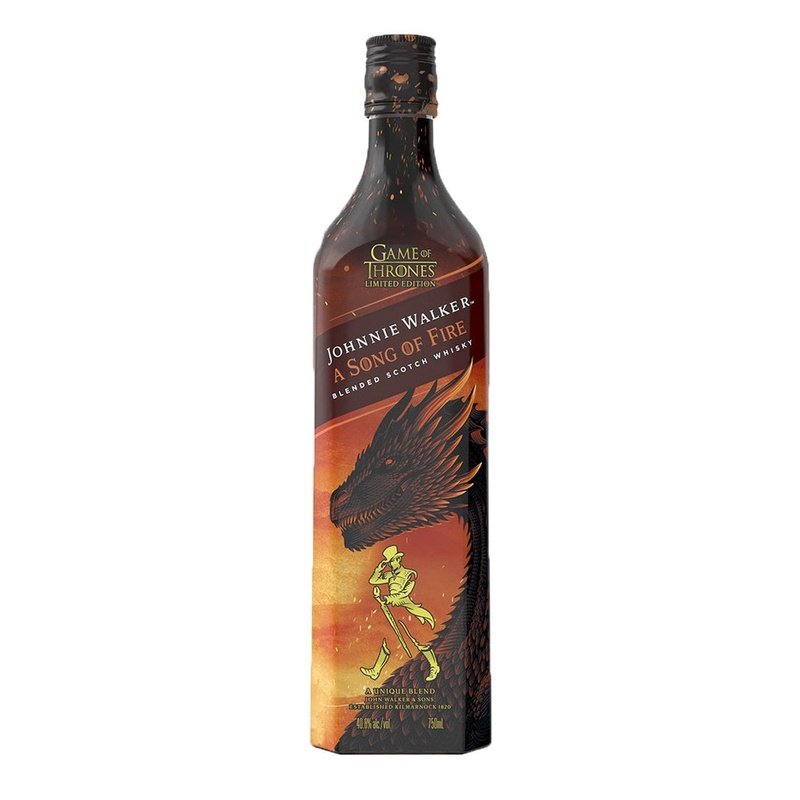 Johnnie Walker "Game of Thrones - A Song of Fire" Blended Scotch Whisky Limited Edition - ShopBourbon.com