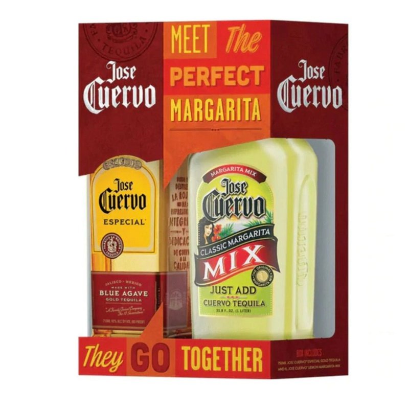 Jose Cuervo Especial Gold Tequila & Classic Margarita Mix Pack - ShopBourbon.com