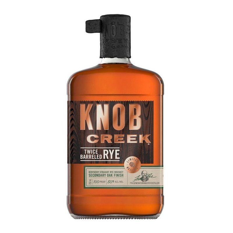 Knob Creek Twice Barreled Rye Kentucky Straight Rye Whiskey - ShopBourbon.com