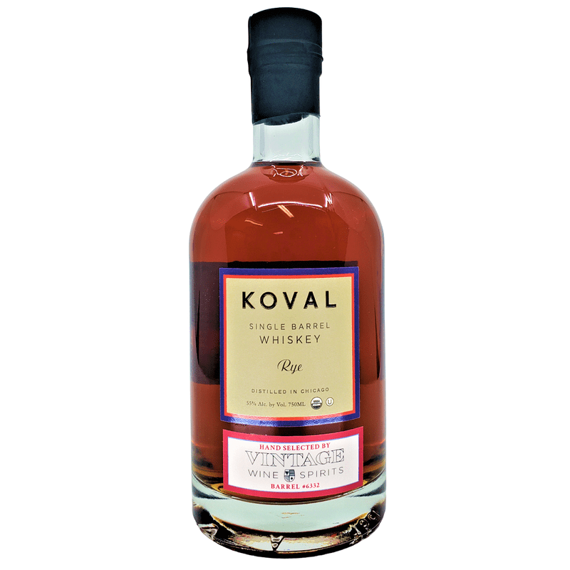 Koval Single Barrel Rye Whiskey Private Pick - ShopBourbon.com