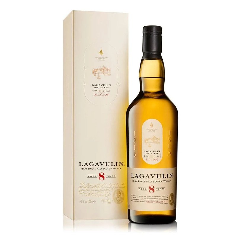 Lagavulin 8 Year Old Islay Single Malt Scotch Whisky - ShopBourbon.com