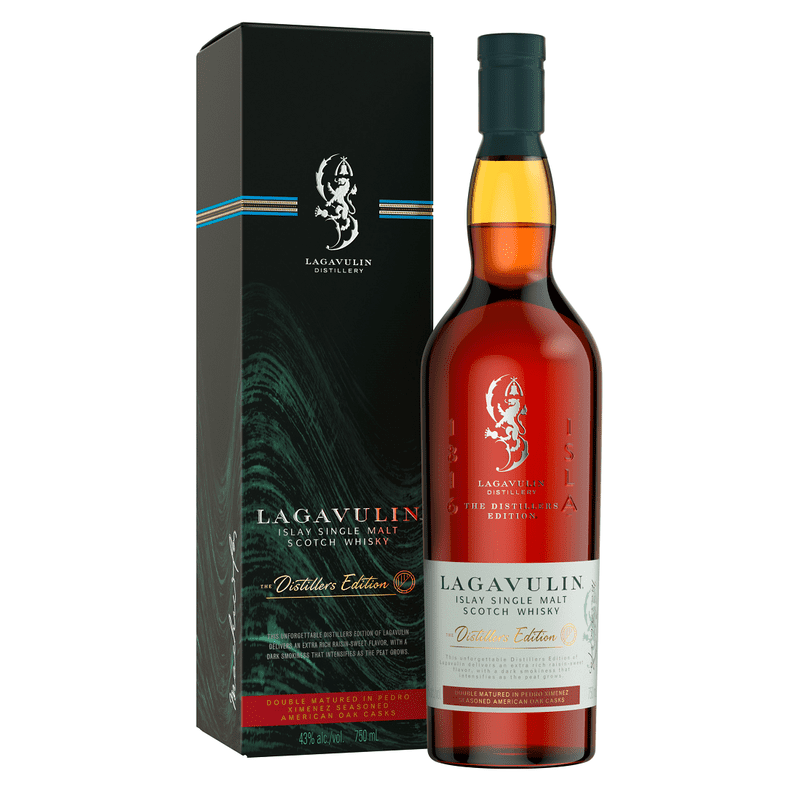 Lagavulin 'The Distillers Edition' Double Matured in Pedro Ximenez Islay Single Malt Scotch Whisky - ShopBourbon.com