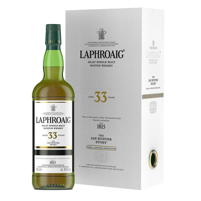 Laphroaig 33 Year Old 'The Ian Hunter Story Book 3: Source Protector' Islay Single Malt Scotch Whisky - ShopBourbon.com