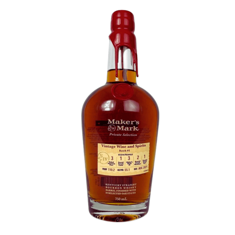 Maker's Mark Cask Strength Kentucky Straight Bourbon Whiskey Private Wood Finish Selection - ShopBourbon.com