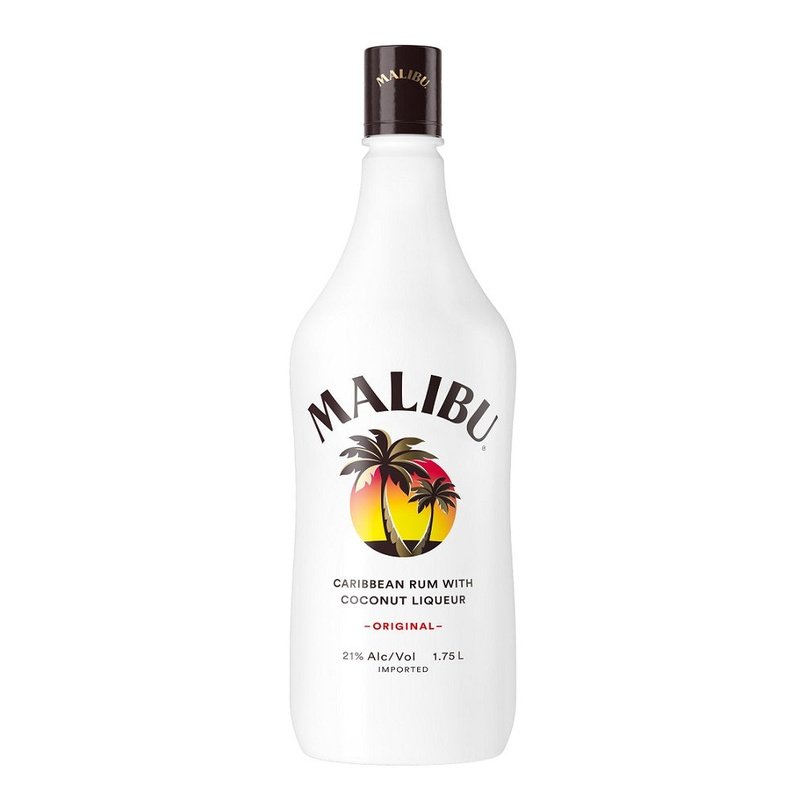 Malibu Original Coconut Flavored Caribbean Rum 1.75L - ShopBourbon.com