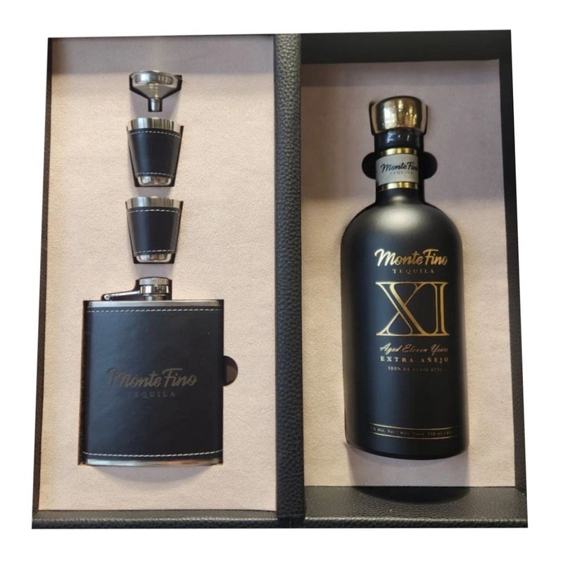 Monte Fino XI Year Aged Extra Anejo Tequila Gift Set - ShopBourbon.com
