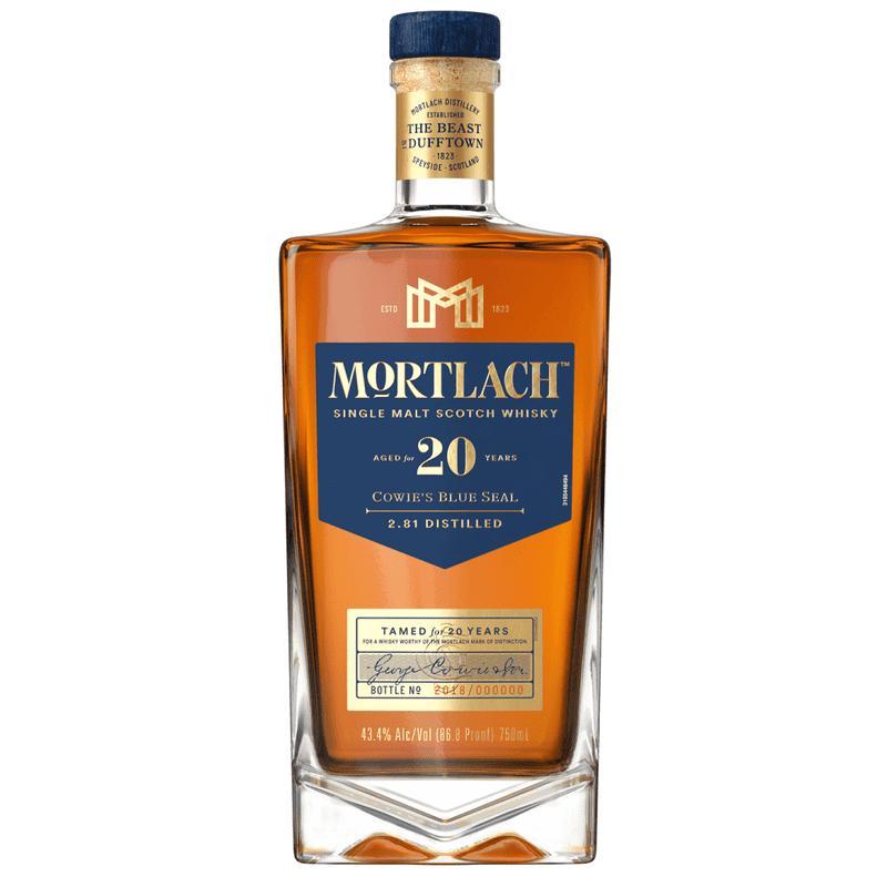 Mortlach 20 Year Old 'Cowie's Blue Seal' Single Malt Scotch Whisky - ShopBourbon.com