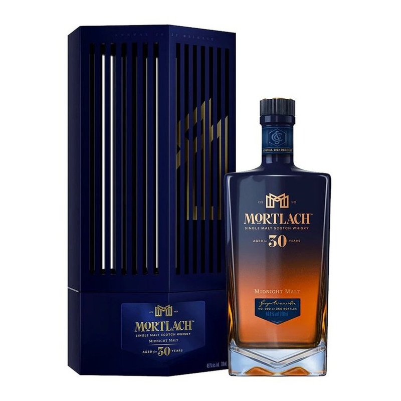 Mortlach 30 Year Old 'Midnight Malt' Single Malt Scotch Whisky - ShopBourbon.com