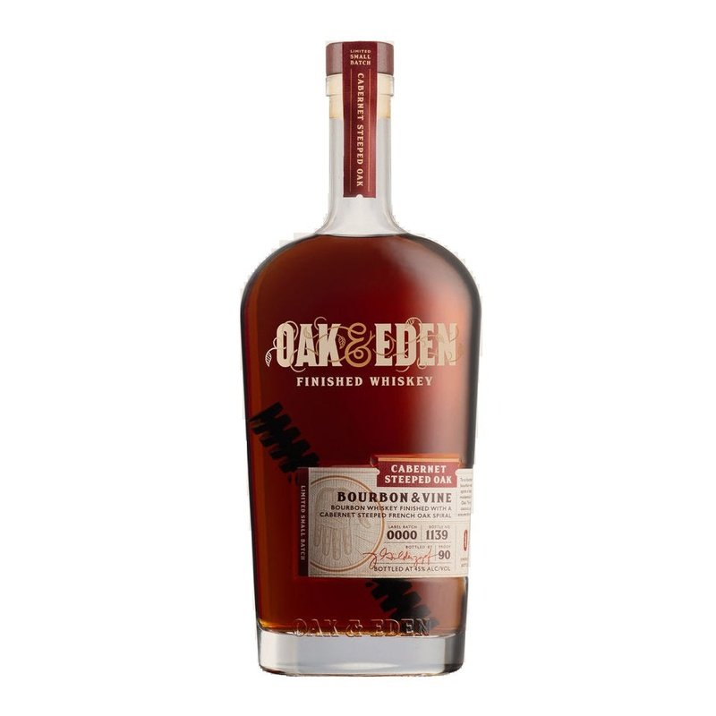 Oak & Eden Cabernet Steeped Oak Bourbon & Vine Whiskey - ShopBourbon.com