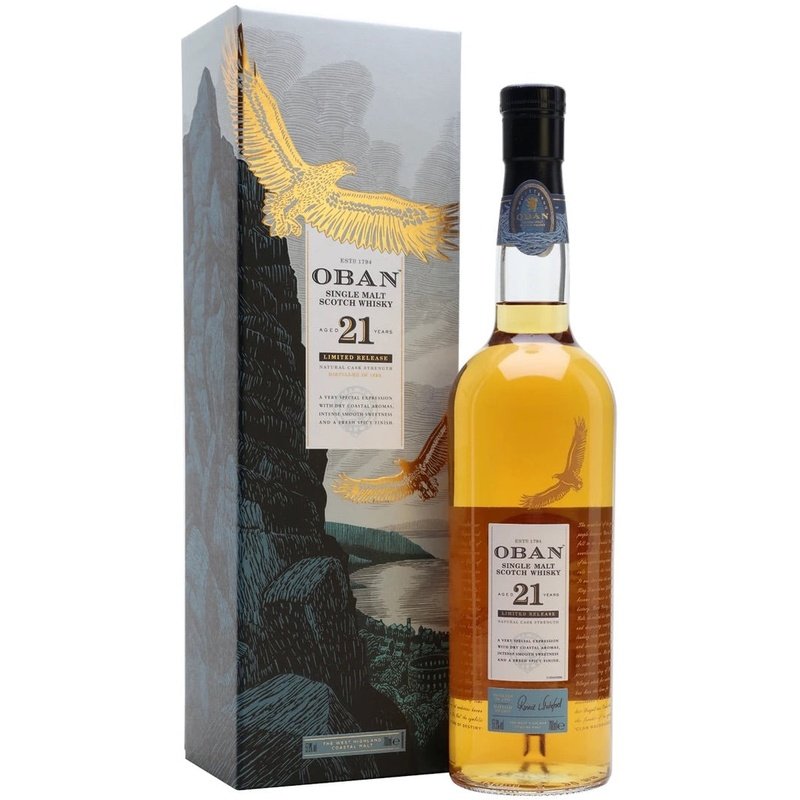 Oban 21 Year Old Single Malt Scotch Whisky - ShopBourbon.com