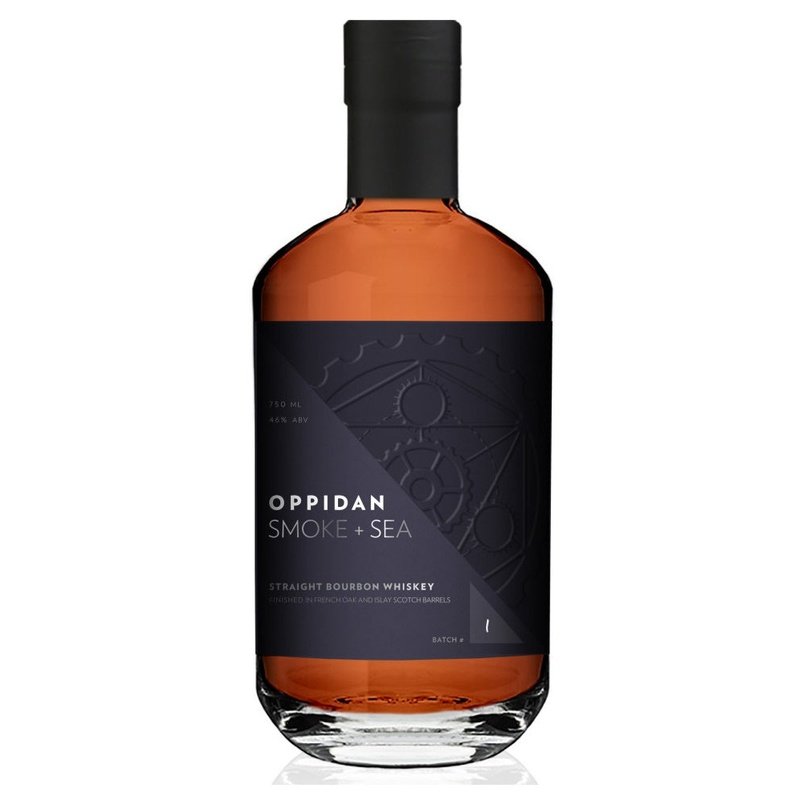 Oppidan Smoke + Sea Straight Bourbon Whiskey - ShopBourbon.com