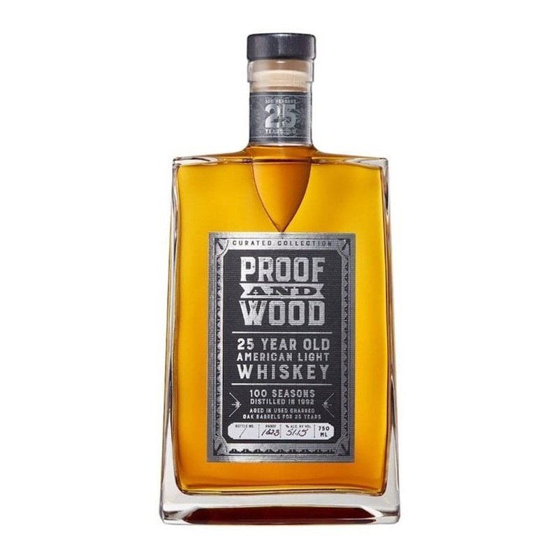 Proof & Wood '100 Seasons' 25 Year Old 2021 American Light Whiskey - ShopBourbon.com