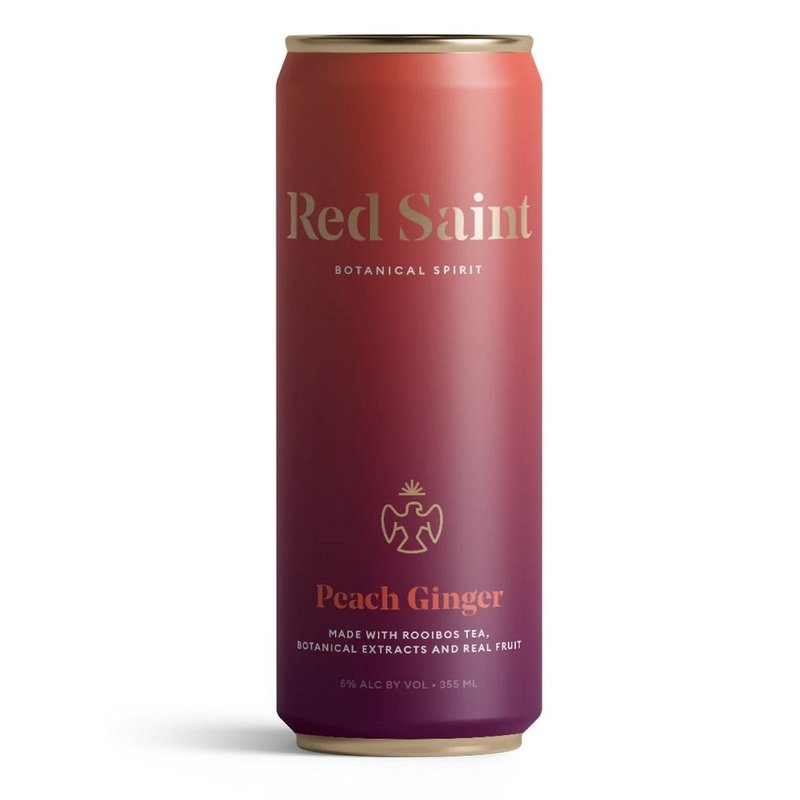 Red Saint Peach Ginger Botanical Spirit 4-Pack - ShopBourbon.com