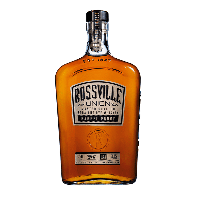 Rossville Union Master Crafted Barrel Proof Straight Rye Whiskey - ShopBourbon.com