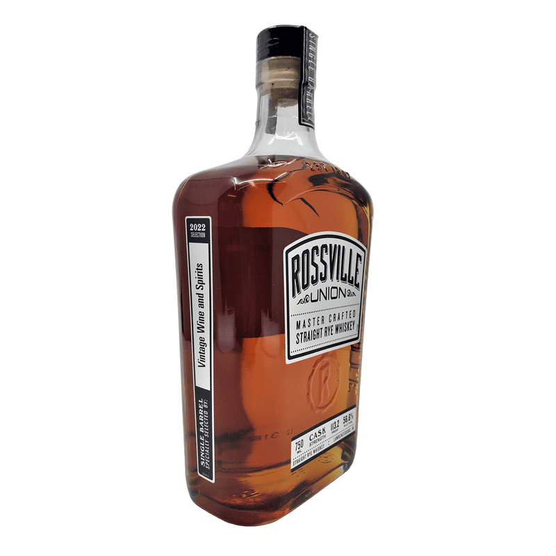 Rossville Union Master Crafted Private Selection Single Barrel Straight Rye Whiskey - ShopBourbon.com