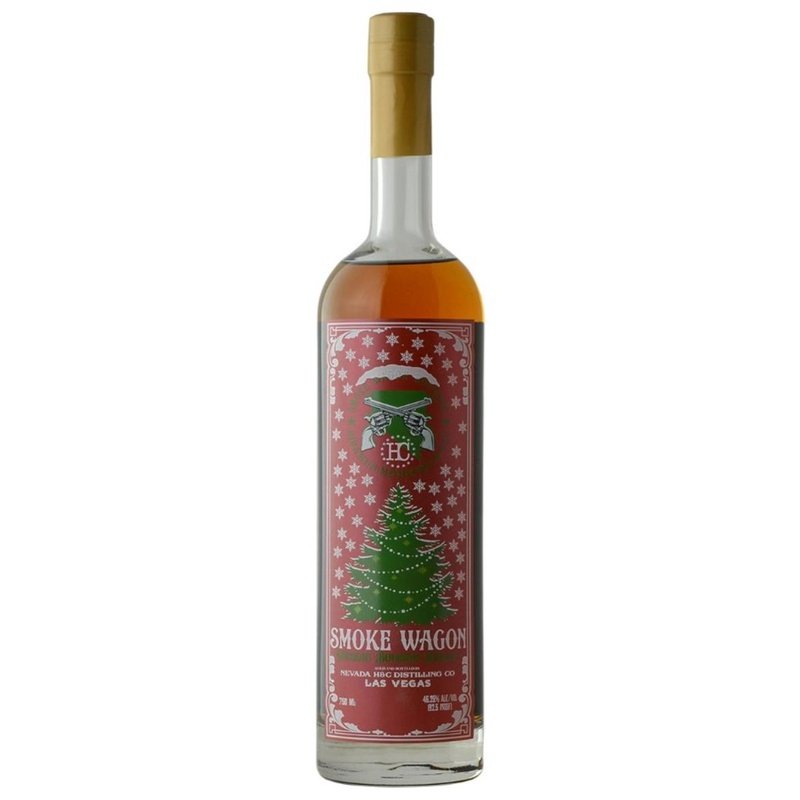 Smoke Wagon Christmas Edition Straight Bourbon Whiskey - ShopBourbon.com